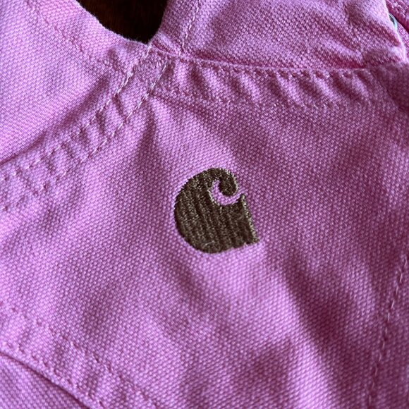 Carhartt pink overalls 18m NWOT - Picture 6 of 8
